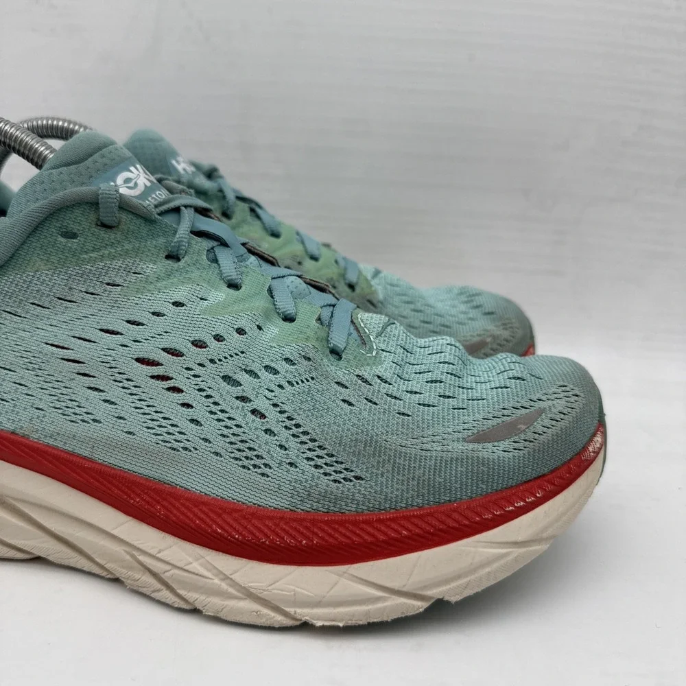 Hoka One One Clifton 8 1119394 AEBL Blue Running Shoes Sneaker Women's 9.5 B